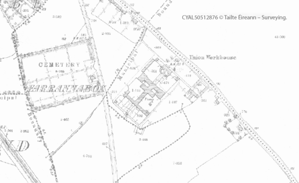 Map 2 - First Edition 25 Inch - CYAL50512876 © Tailte Éireann – Surveying.